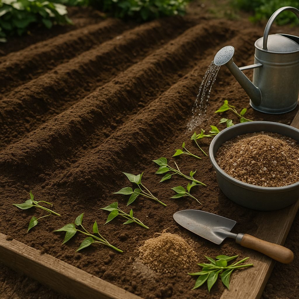 Preparing and Planting in Your Garden or Containers