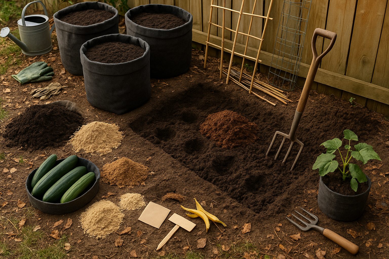 Preparing the Growing Site or Container
