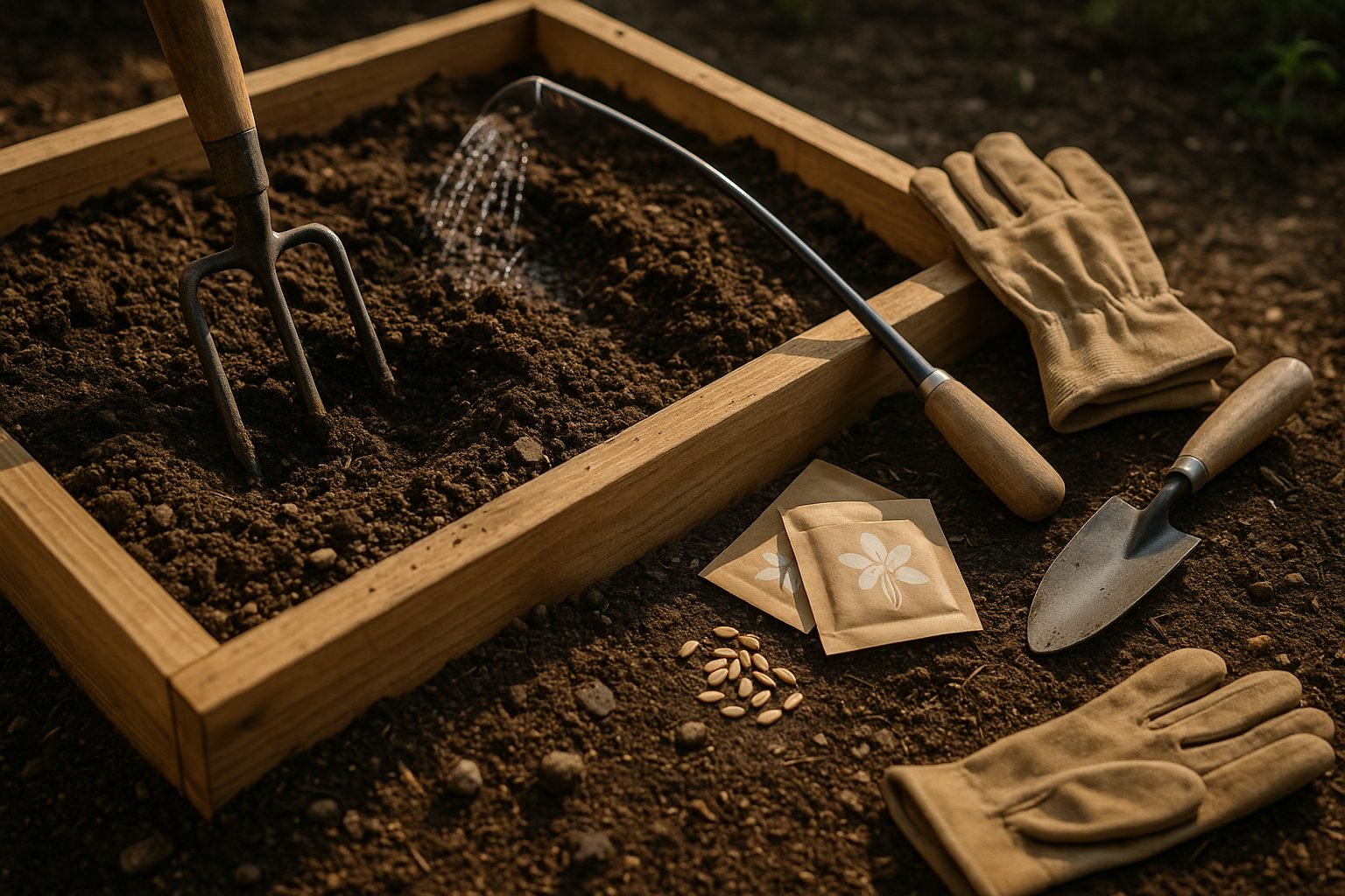 Preparing the Soil and Planting Cucumbers