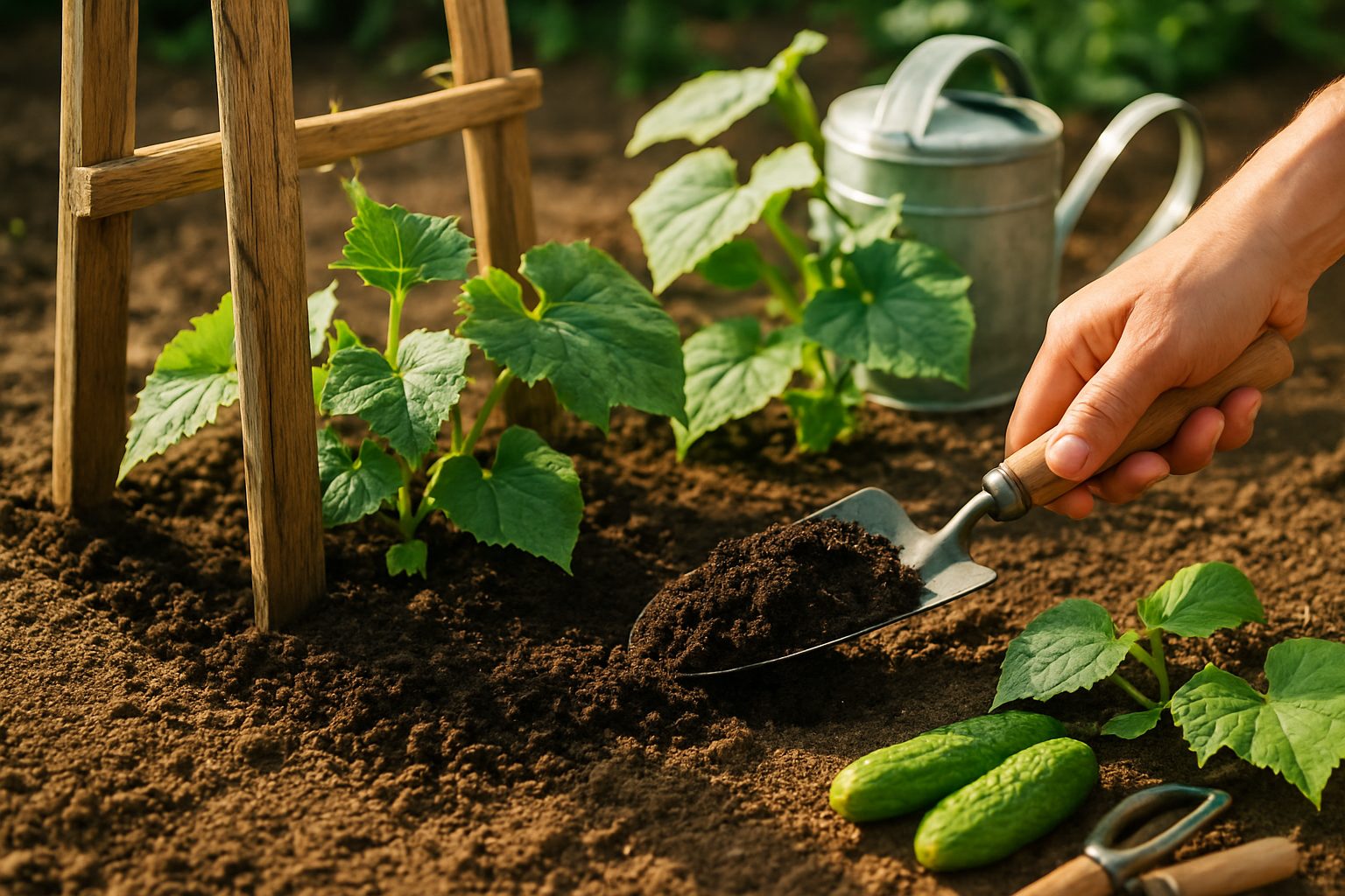Preparing the Soil and Planting Your Cucumbers
