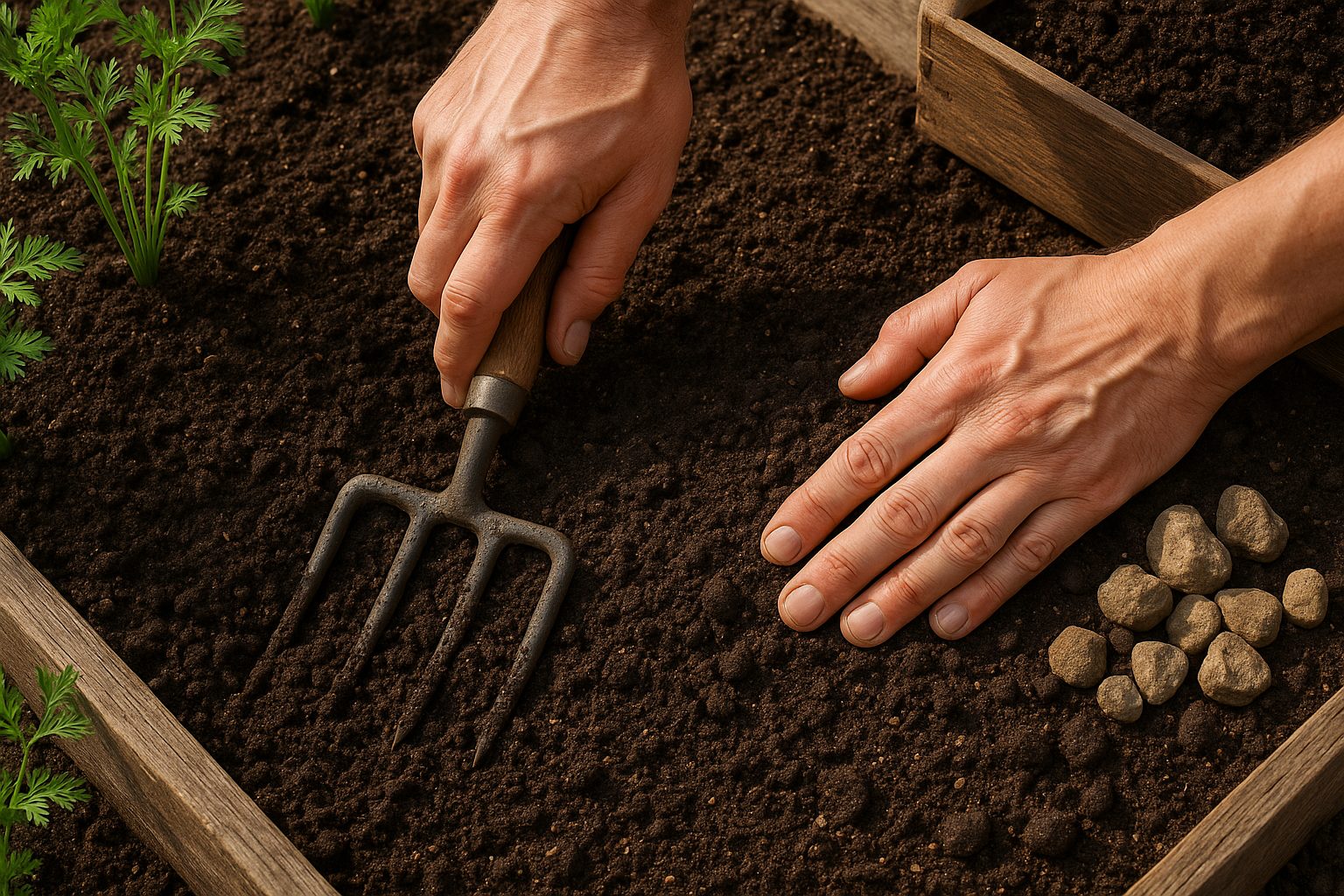 Preparing the Soil for Perfect Carrots
