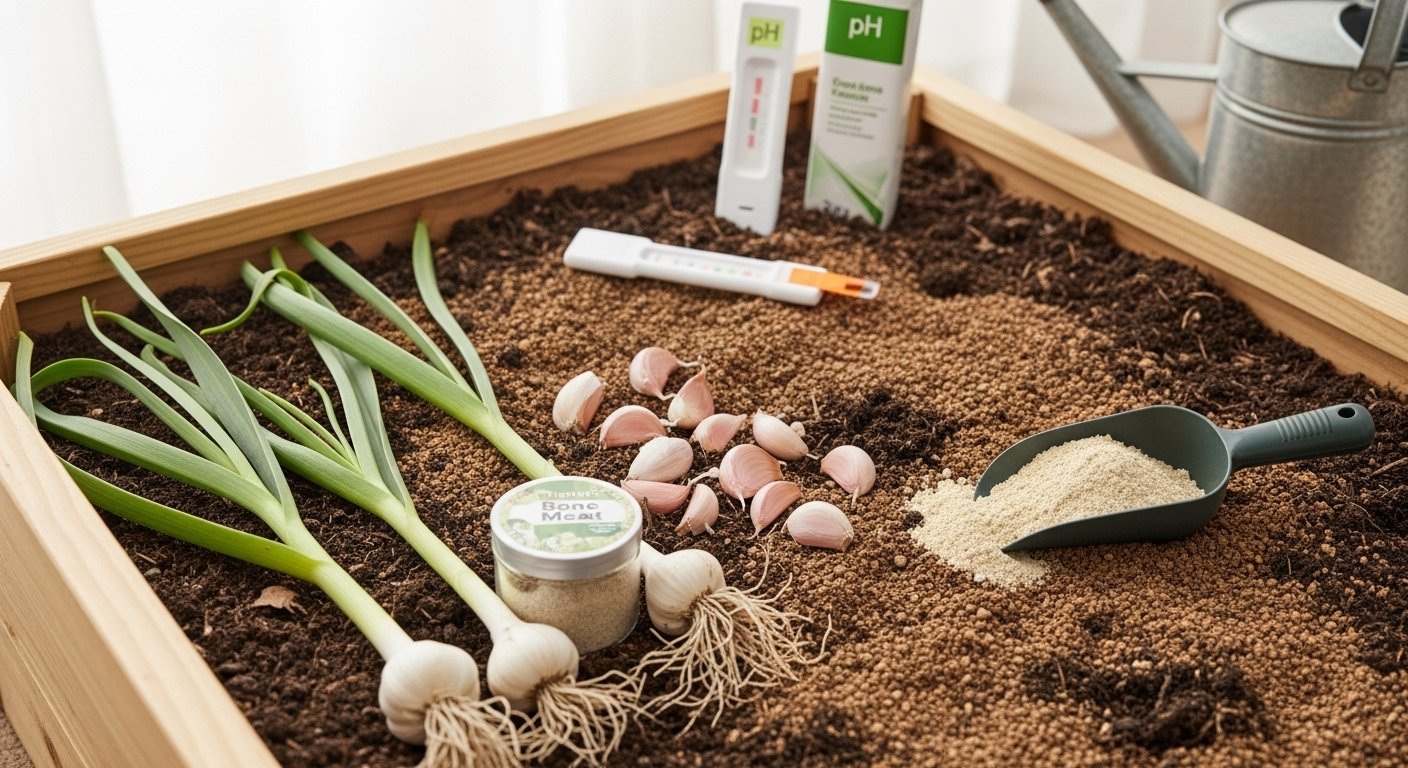 Preparing to Plant Garlic