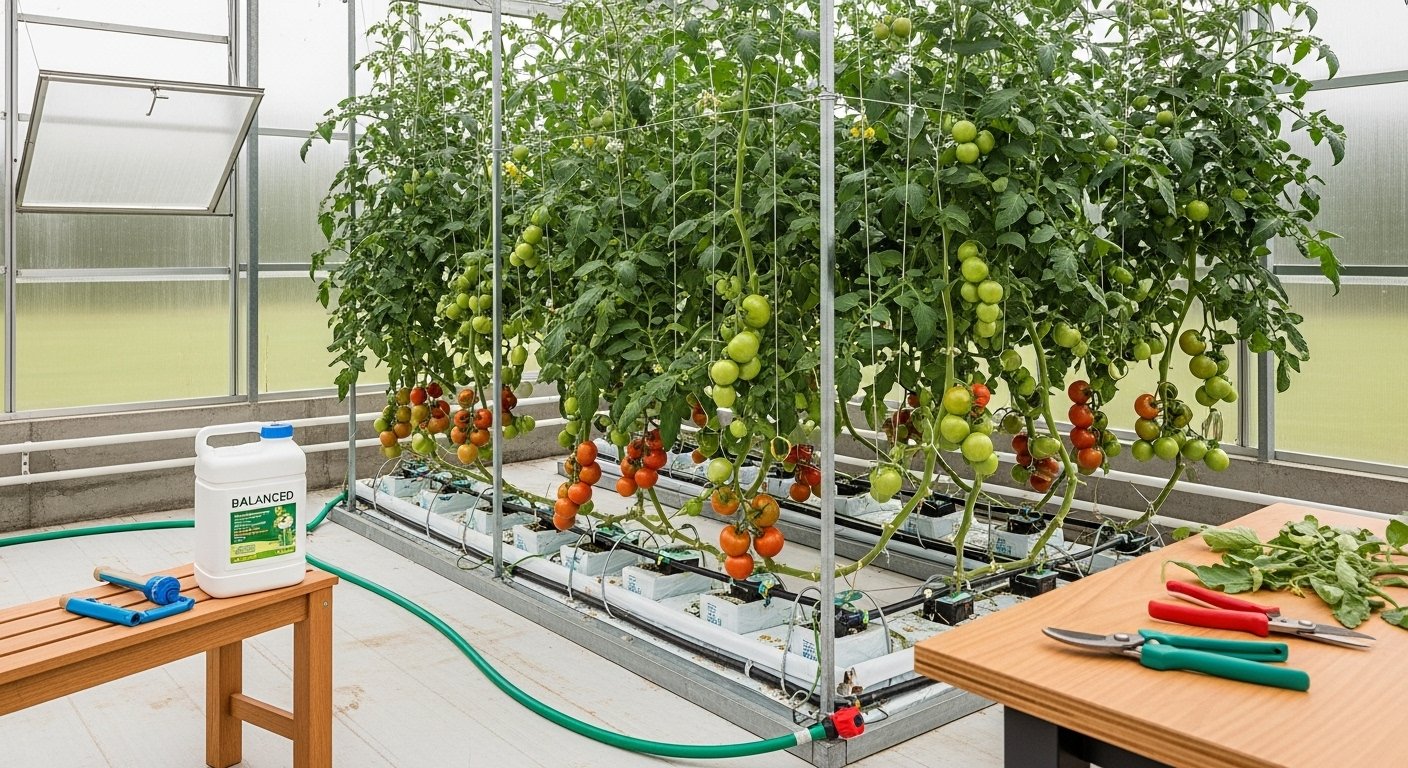 Proven Growing Practices for Healthy Greenhouse Tomatoes