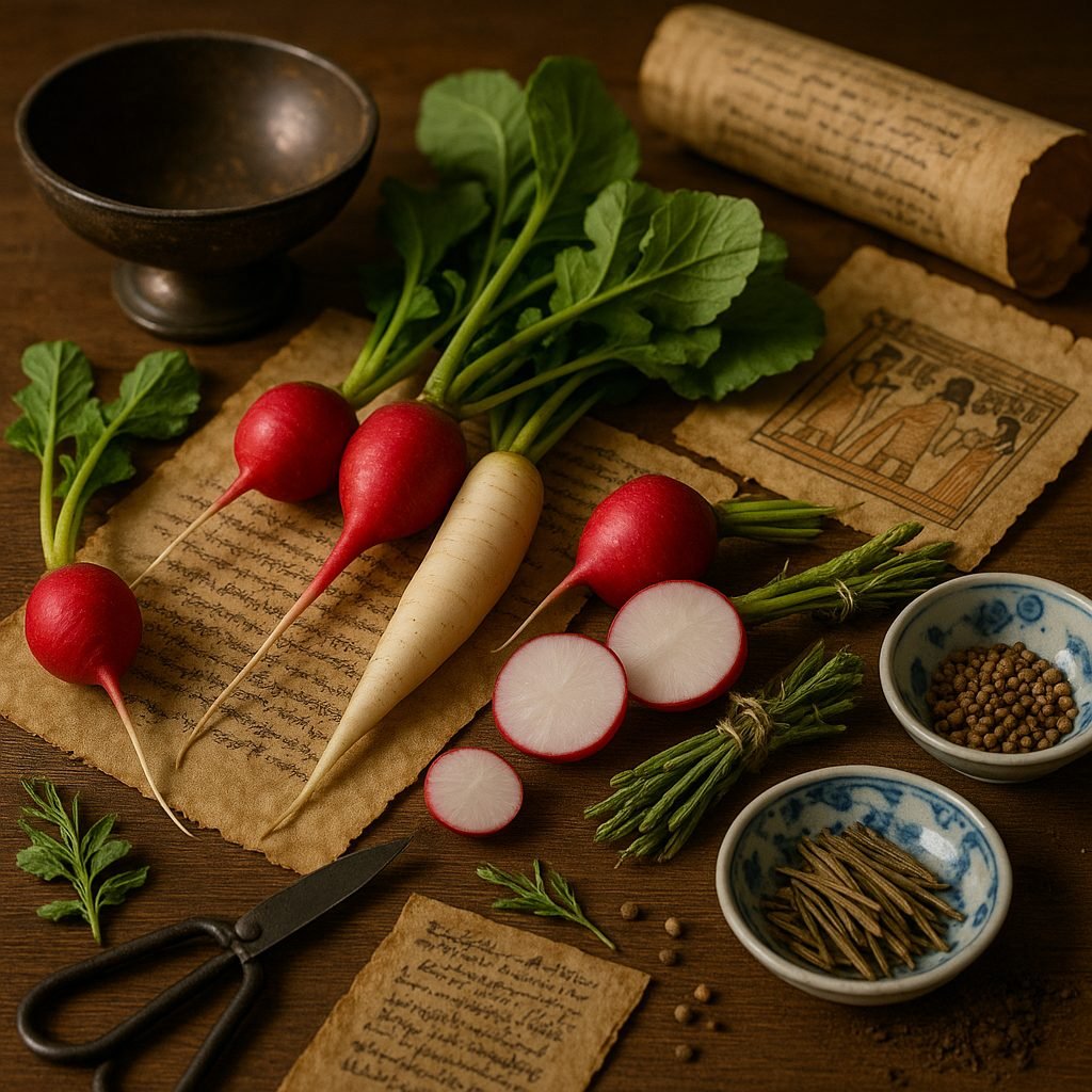 Radishes in History and Ancient Symbolism