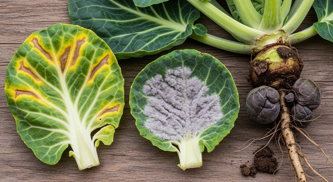 Recognizing the Most Common Brussels Sprouts Diseases