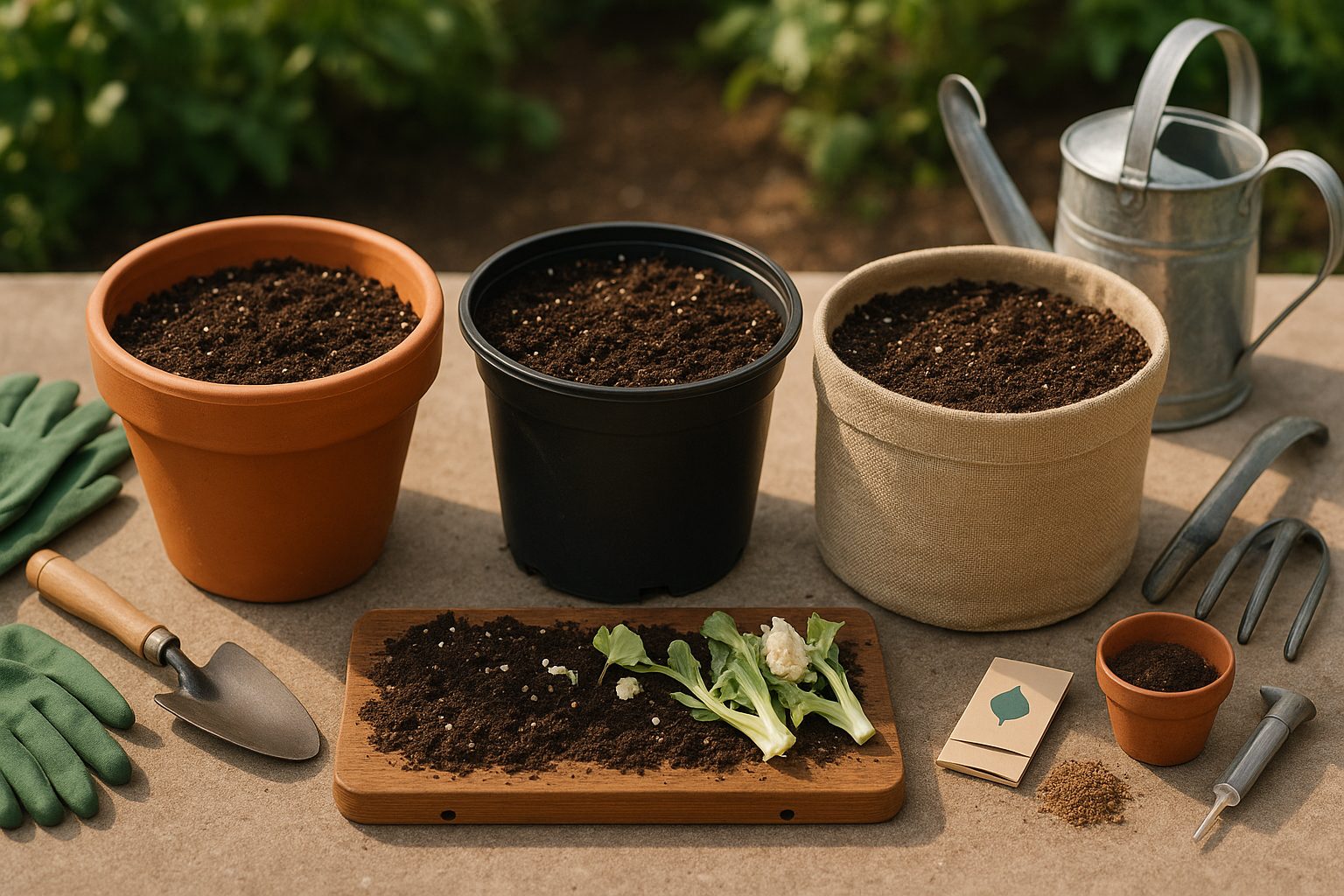 Recommended Container Dimensions for Cauliflower Pot Size