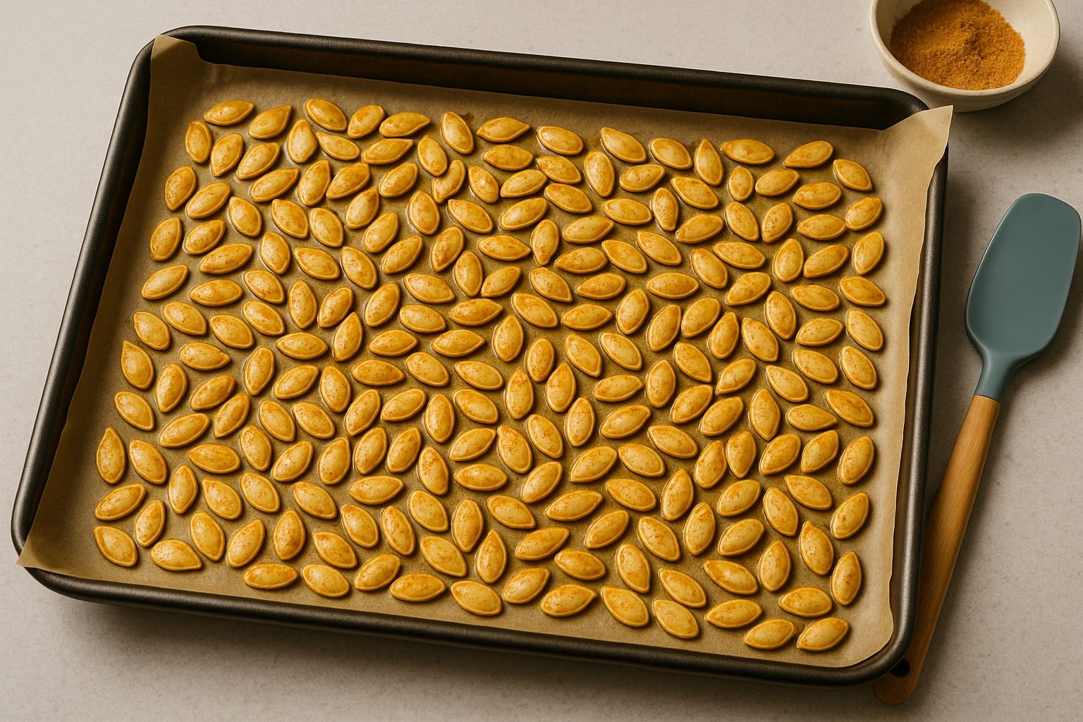 Roasting Pumpkin Seeds to Eat