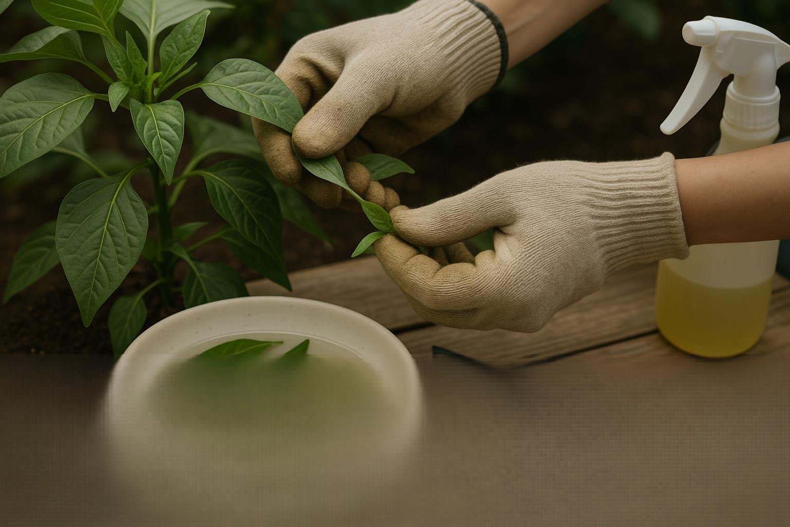 Safety Measures for Harvesting and Cooking Pepper Leaves