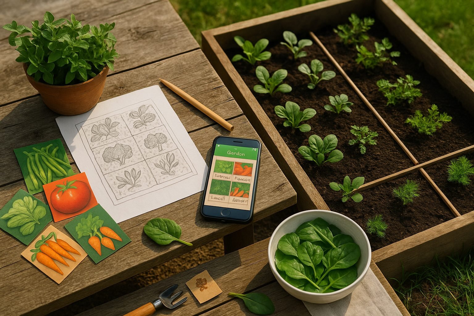 Sample Crop Rotation Plans Featuring Spinach