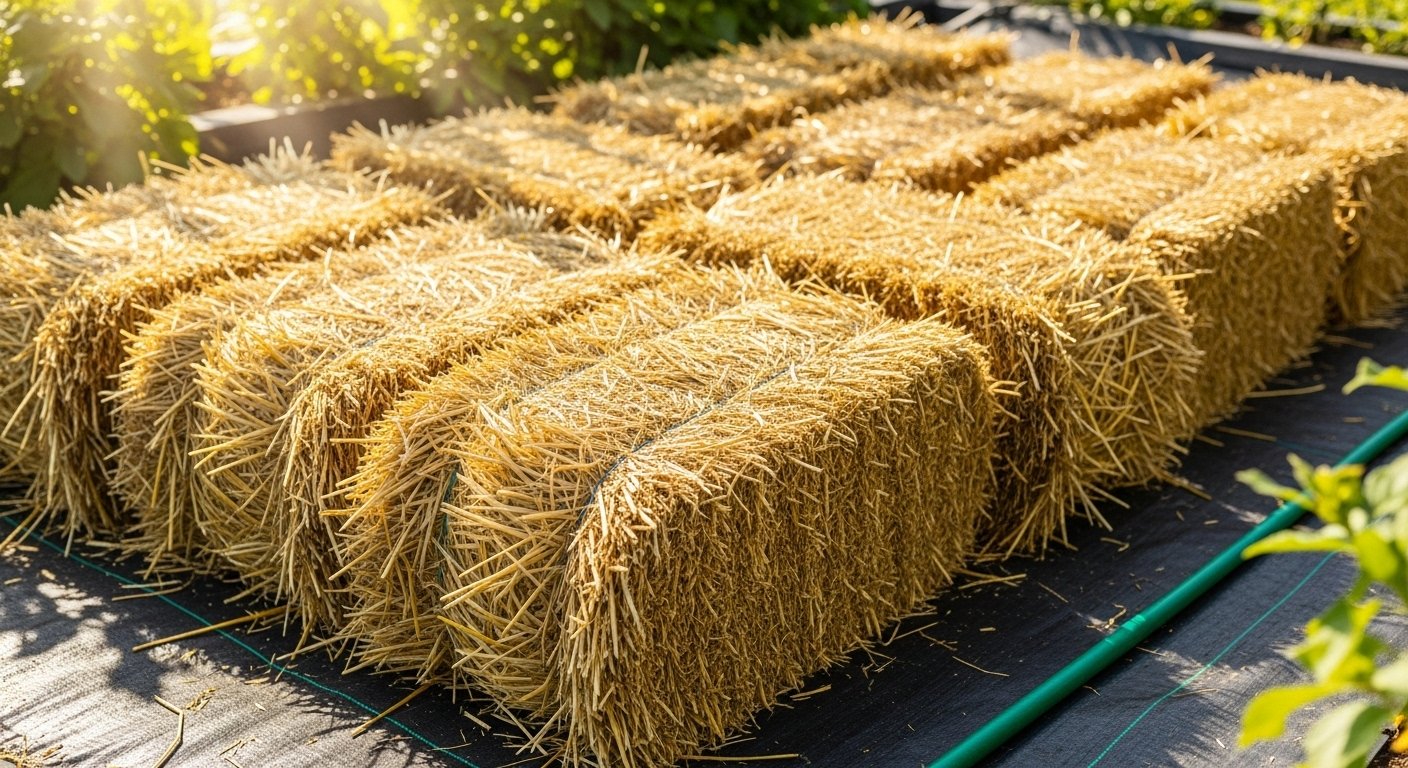 Selecting and Placing Your Straw Bales