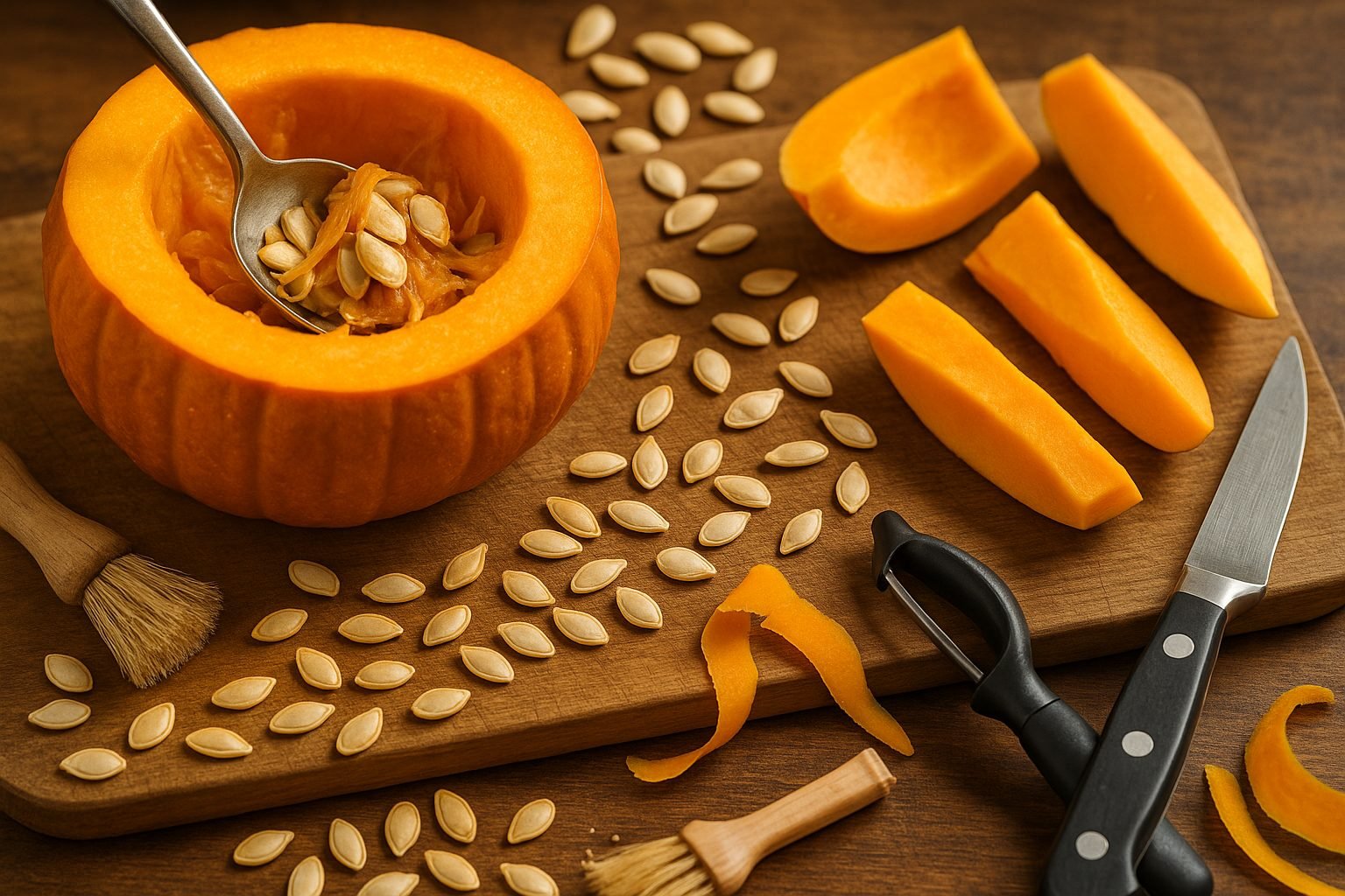 Selecting and Preparing Pumpkin for Freezing