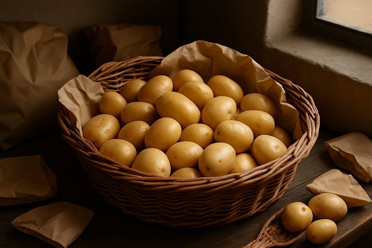Selecting and Storing Homegrown Potatoes