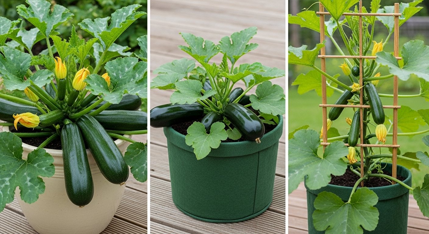 Selecting the Best Zucchini Varieties for Containers
