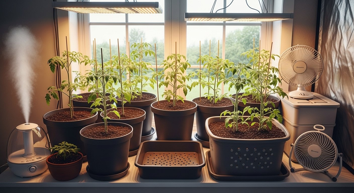 Setting Up Your Indoor Tomato Garden