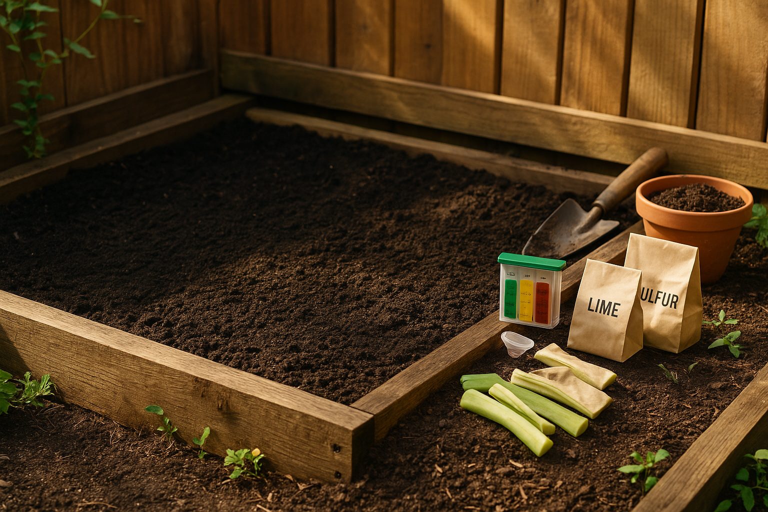 Setting Up Your Space Containers Light and Soil