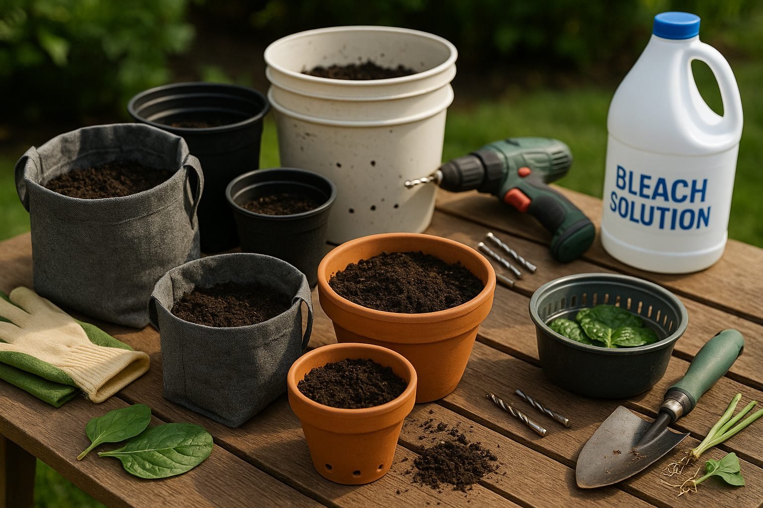 Setting Up an Indoor Spinach Growing Area