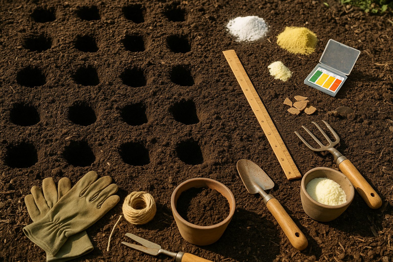 Soil Preparation Planting and Spacing