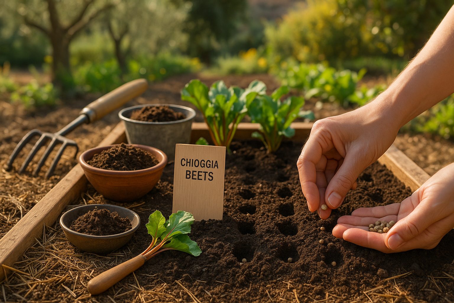 Soil Watering and Fertilization Needs for Beets in Mediterranean Climate