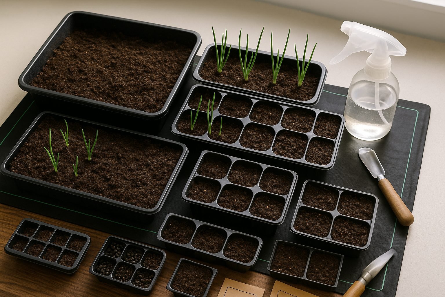 Sowing Onion Seeds