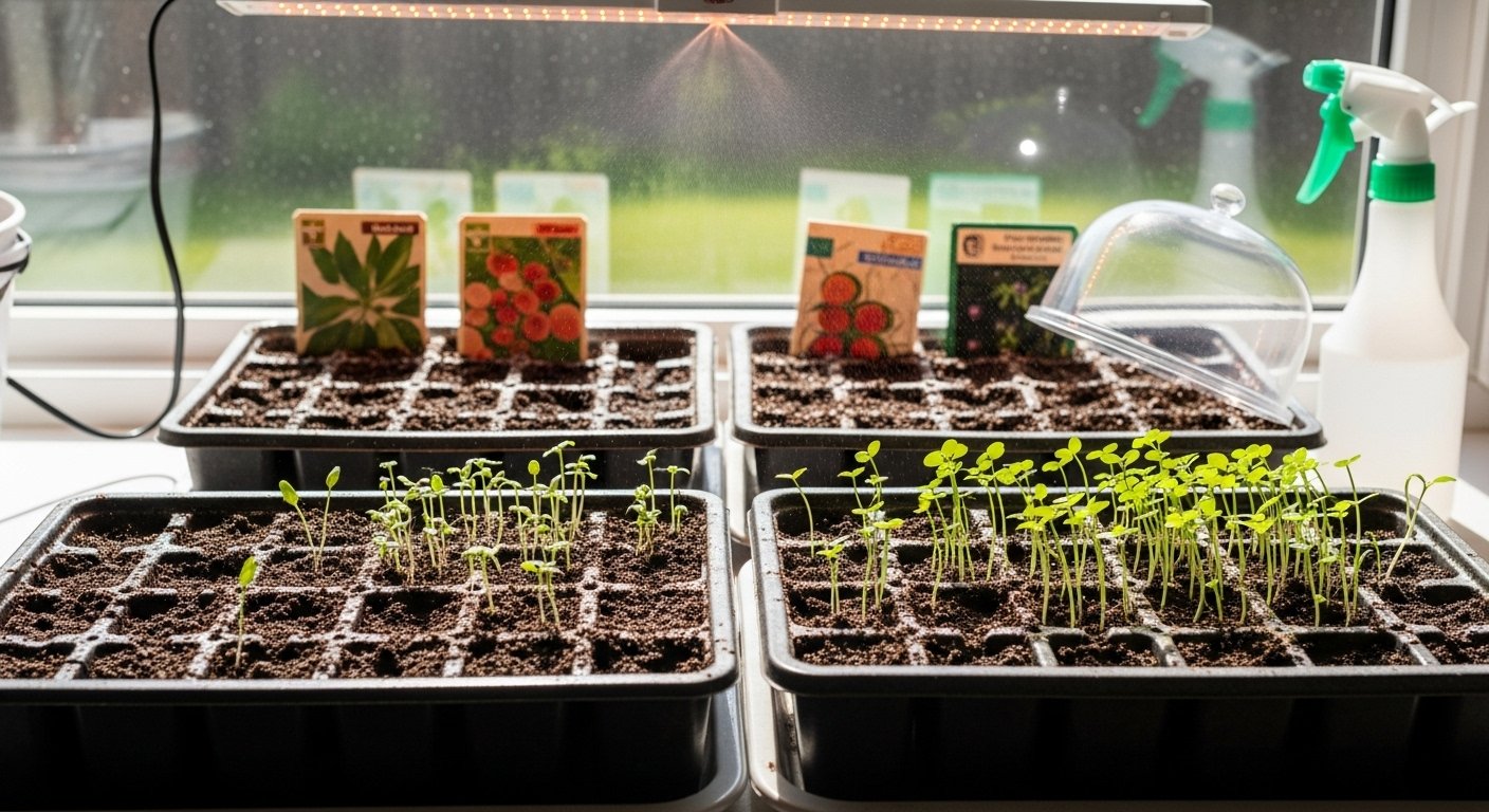 Sowing Seeds and Starting Plants