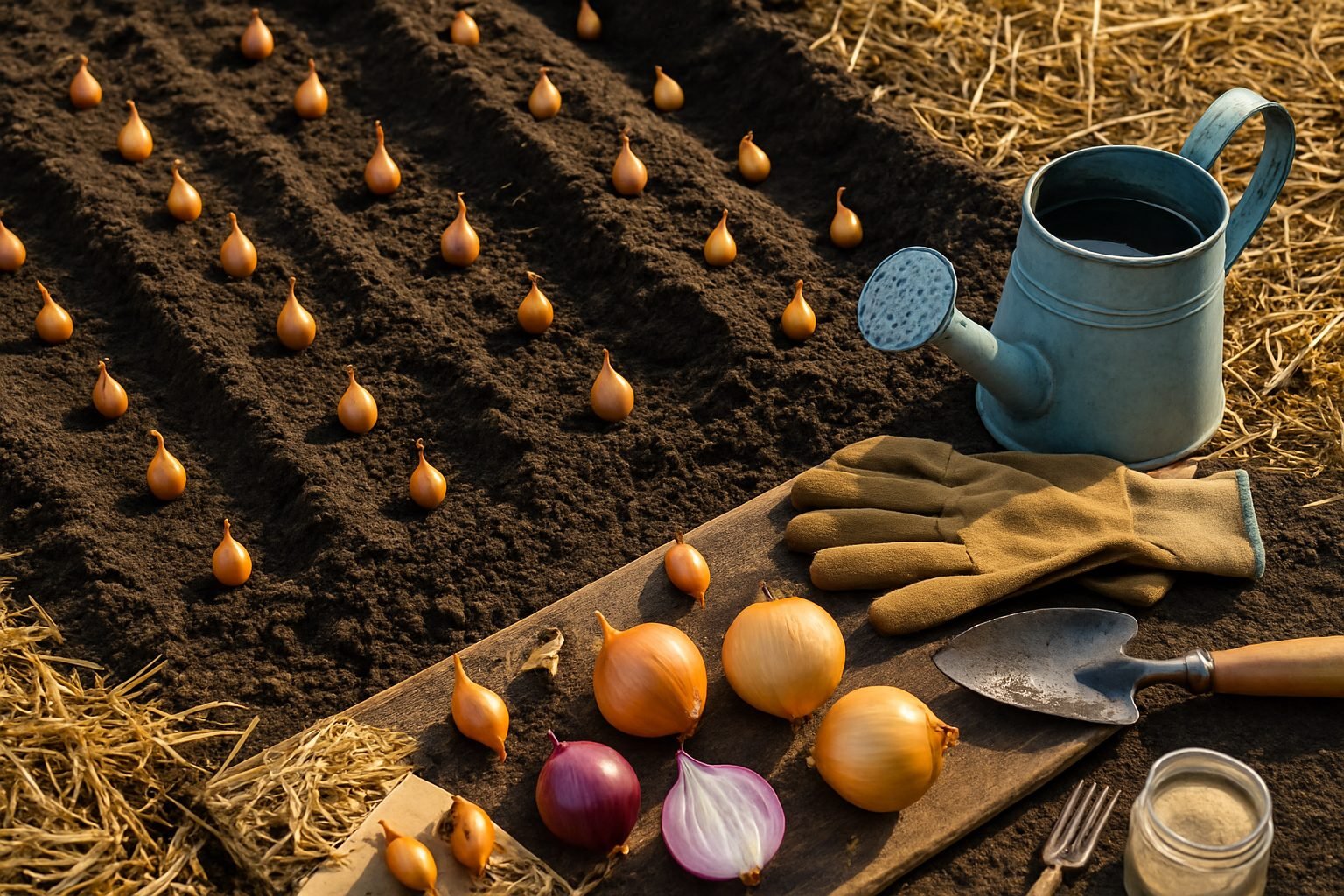 Sowing Tools for Onion Sets and Seeds