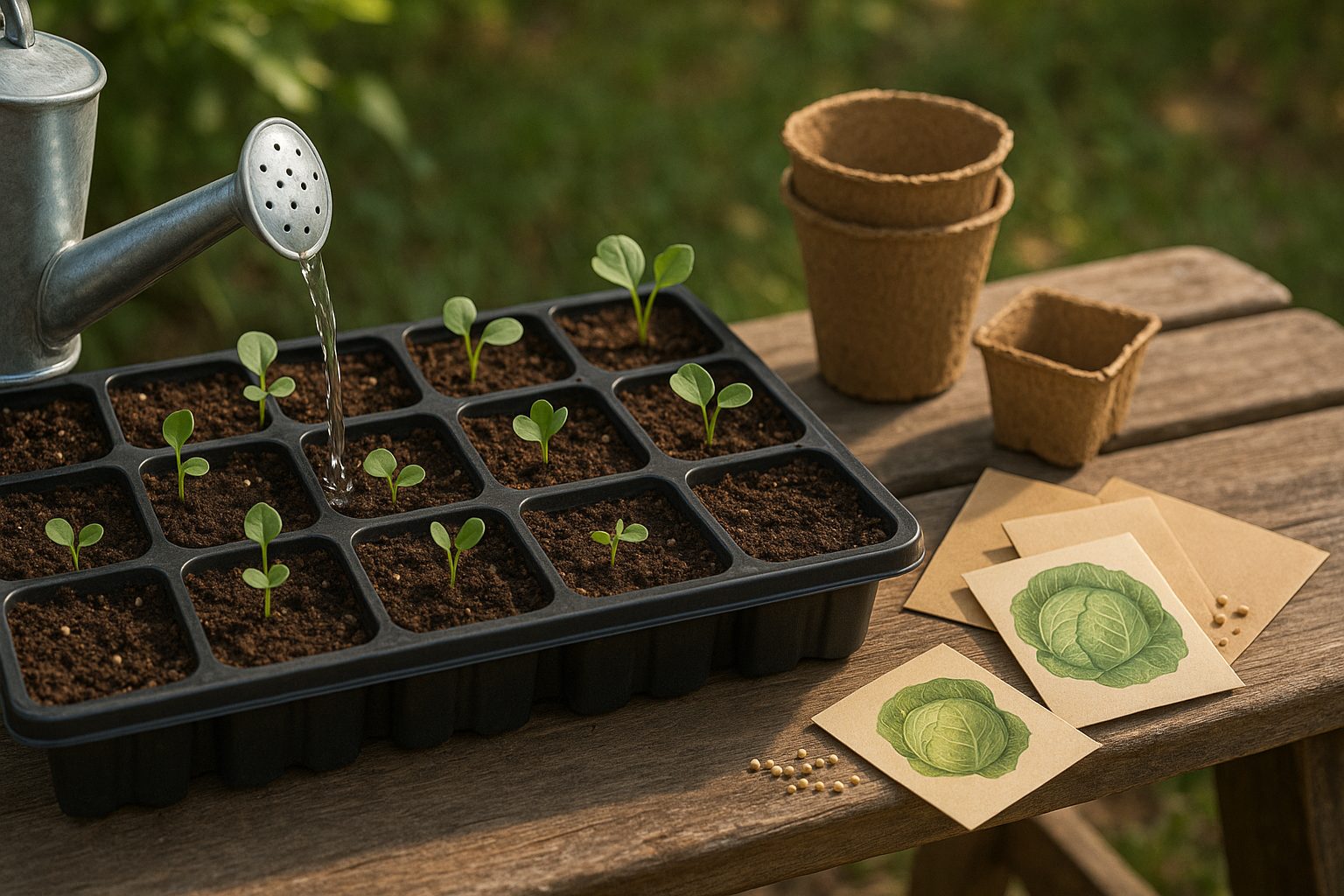 Sowing and Planting Cabbage