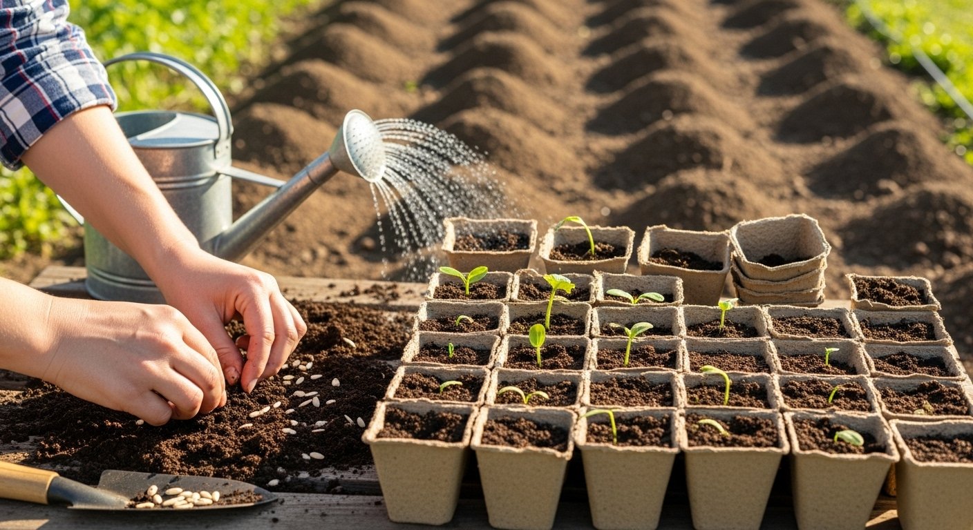 Sowing and Planting Zucchini