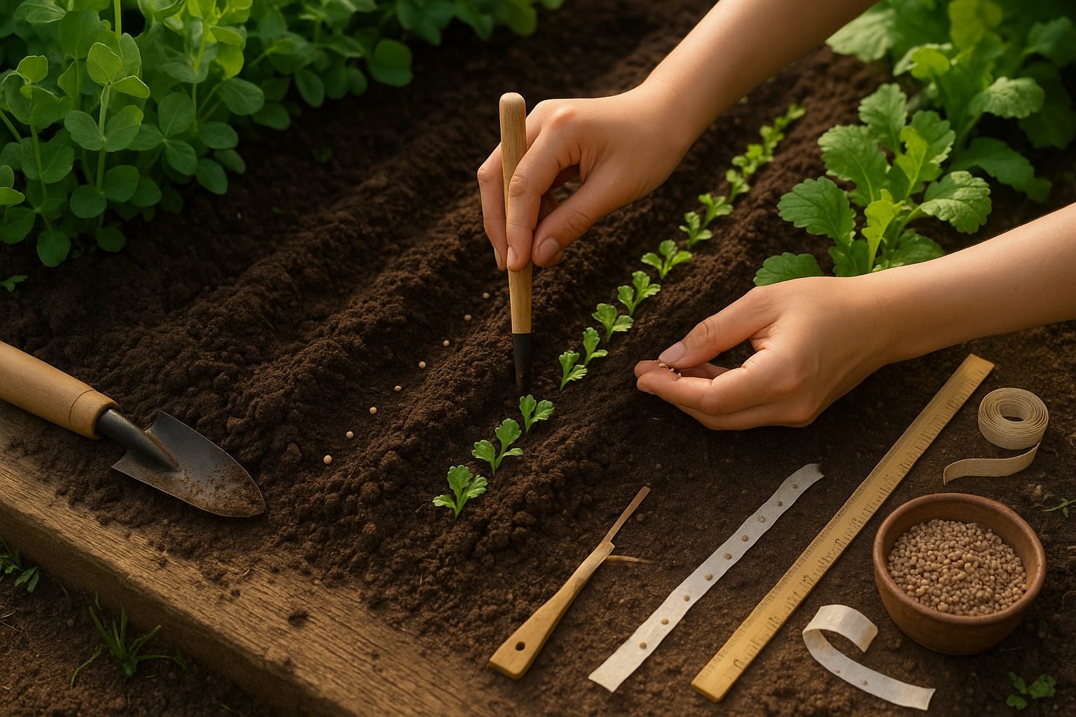 Sowing and Spacing Seeds