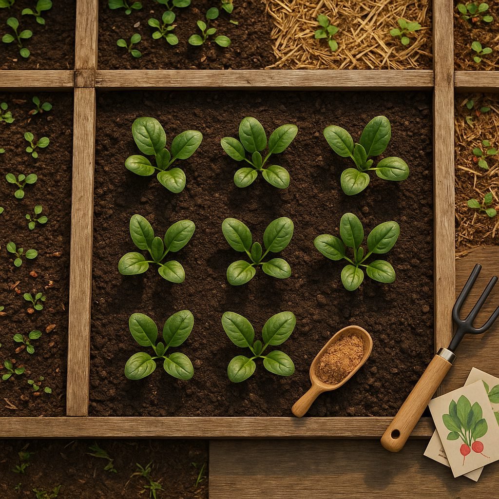 Spacing and Layout Tips for Spinach