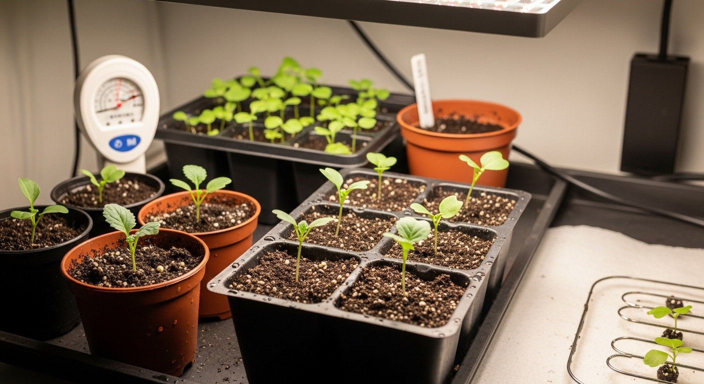 Starting Broccoli Seeds and Seedlings