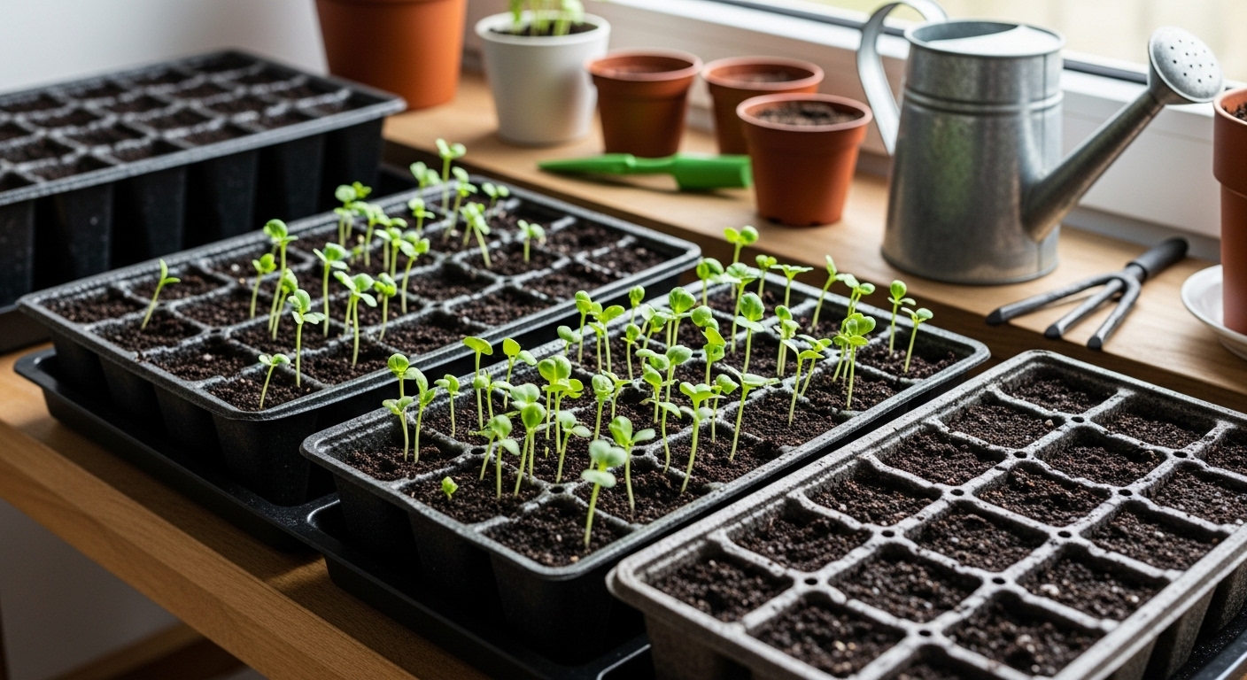 Starting Brussels Sprouts from Seed and Young Plants