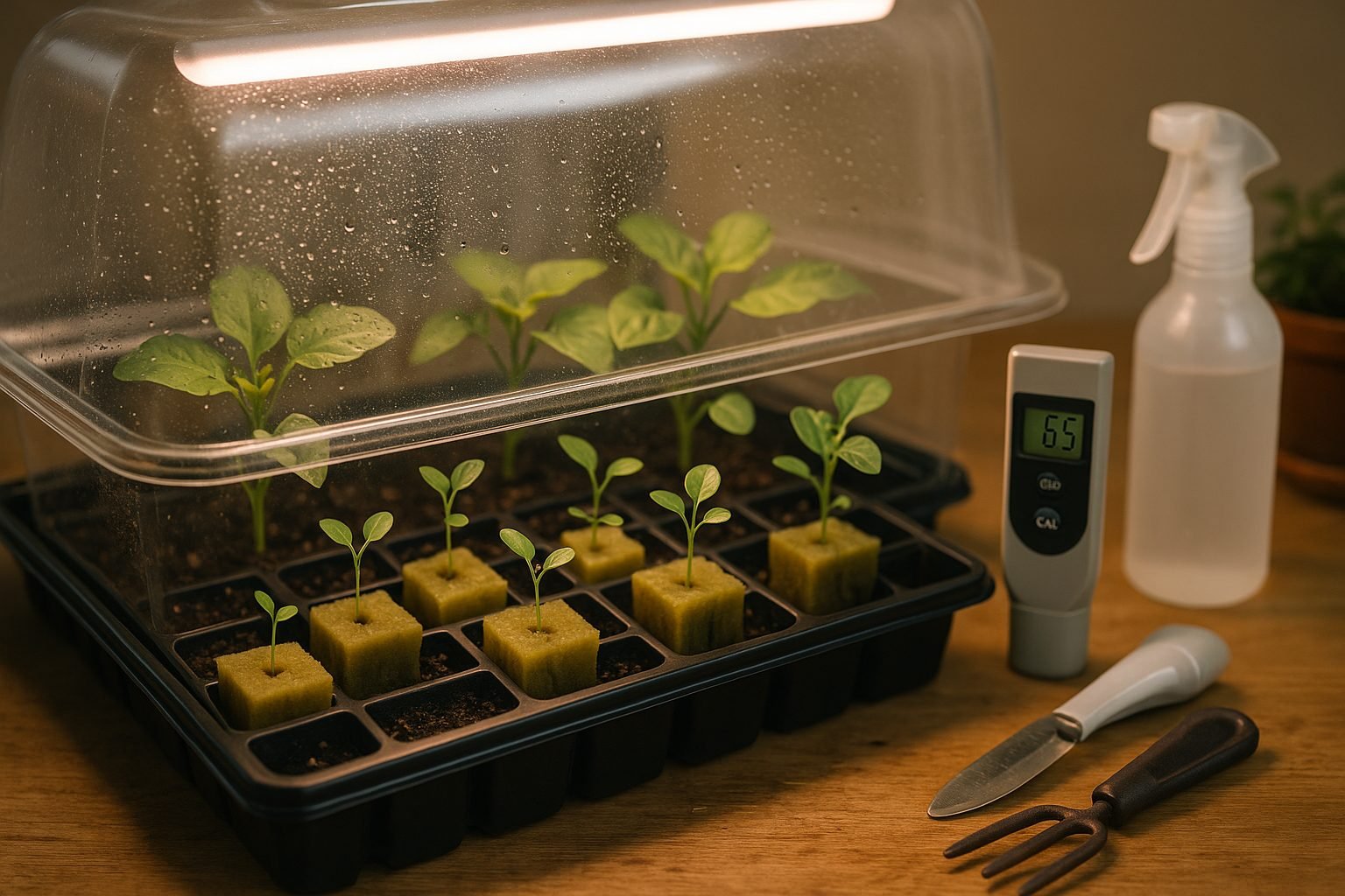 Starting Eggplant Seeds the Hydroponic Way
