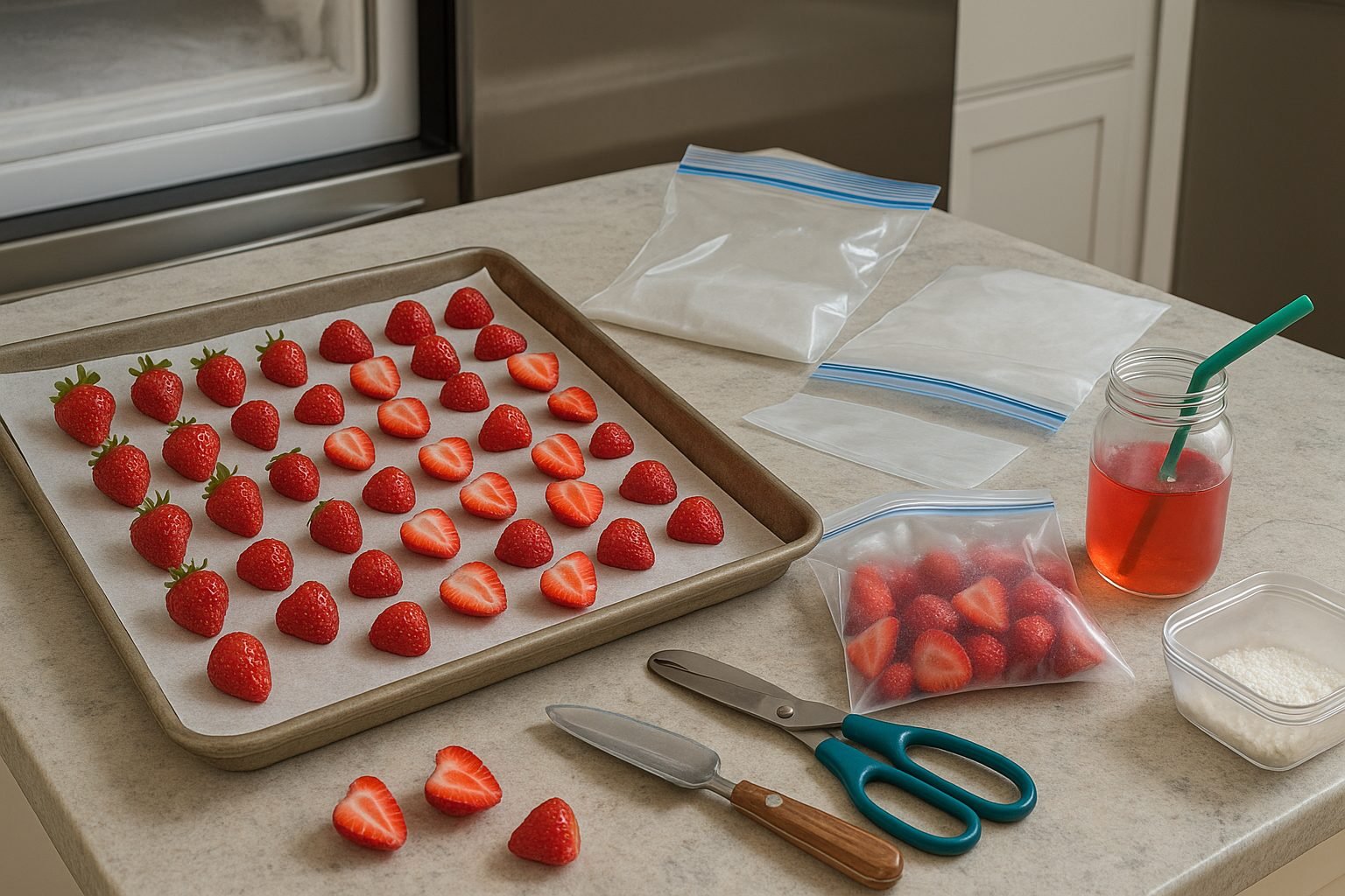 Step-By-Step Guide to Freezing Strawberries