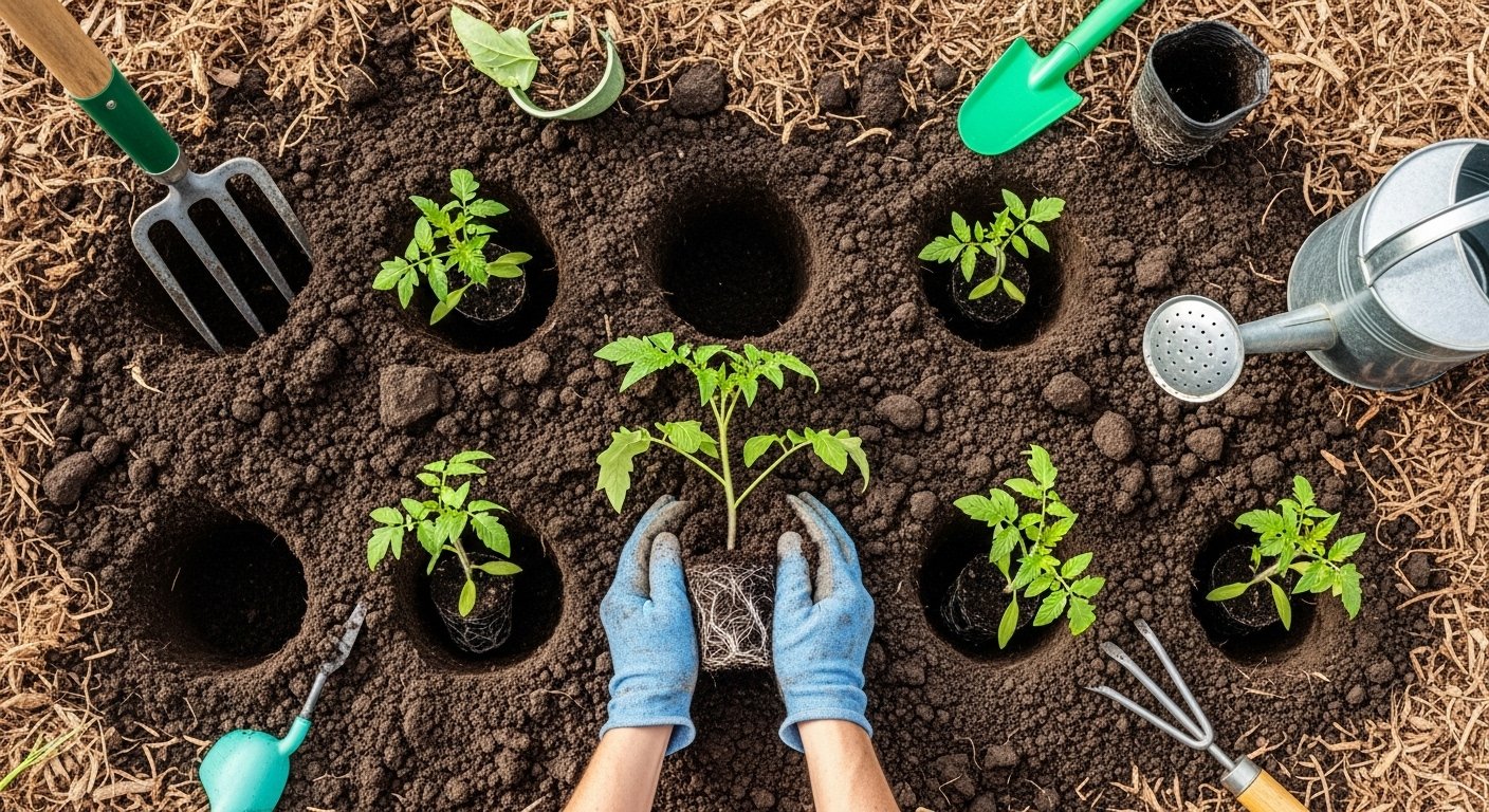 Step-by-Step Guide Transplanting Your Tomatoes Successfully