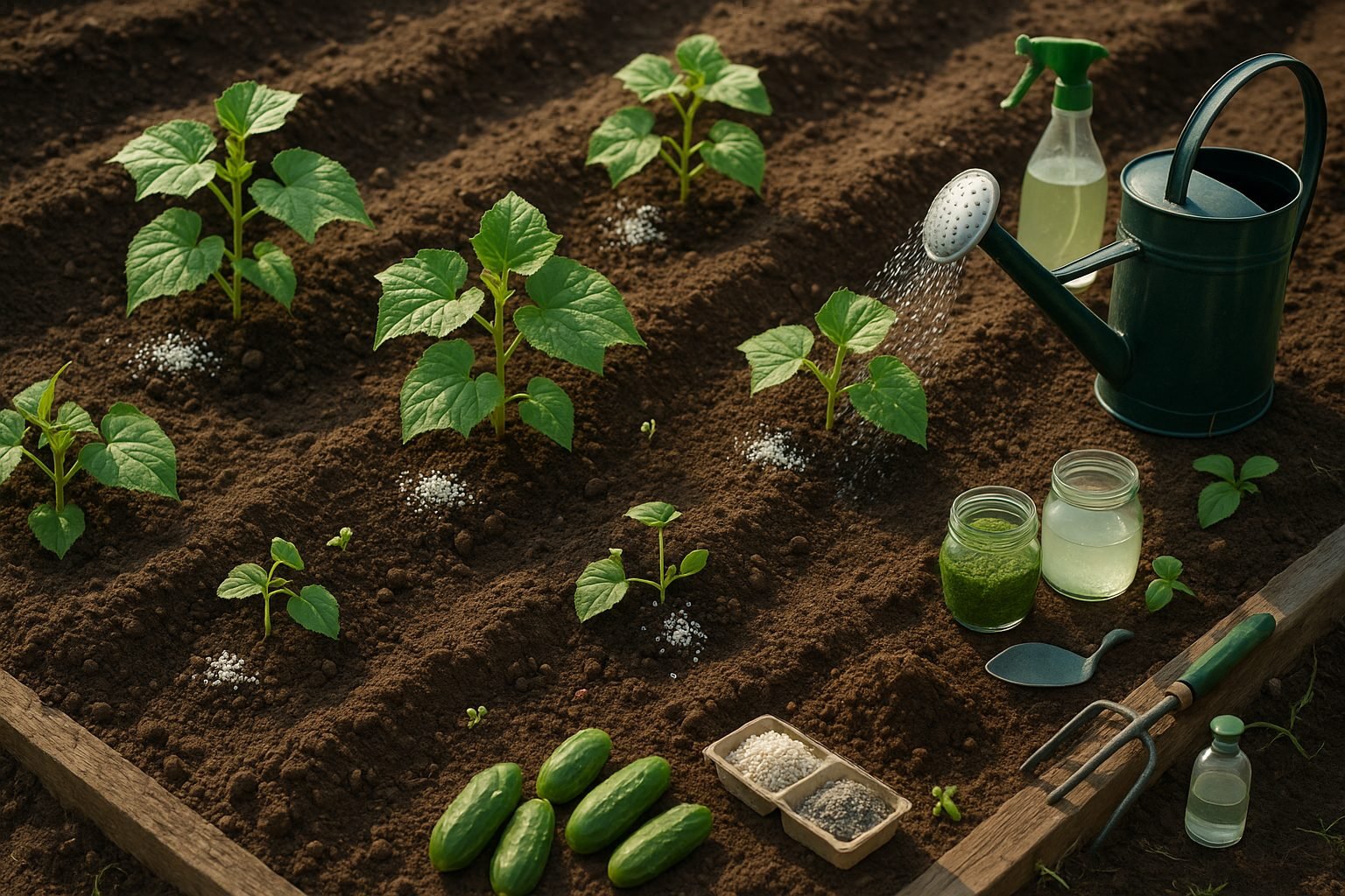 Step-by-Step Guide to Feeding Cucumbers