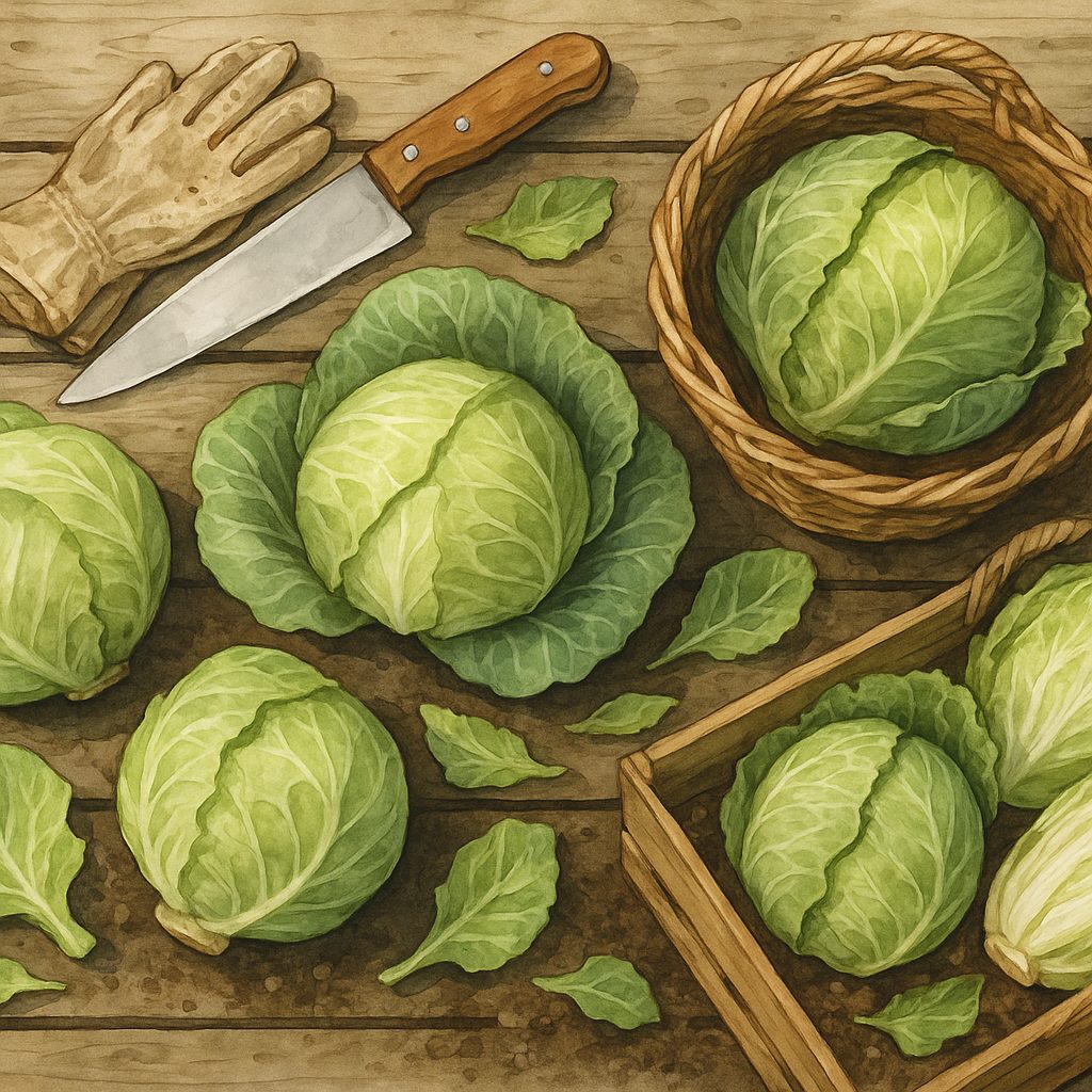 Step-by-Step Guide to Harvesting Cabbage