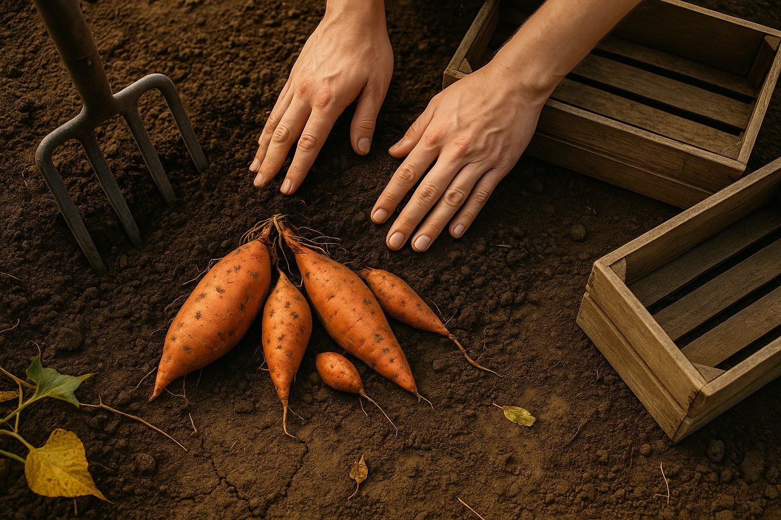 Step-by-Step Guide to Harvesting Sweet Potatoes