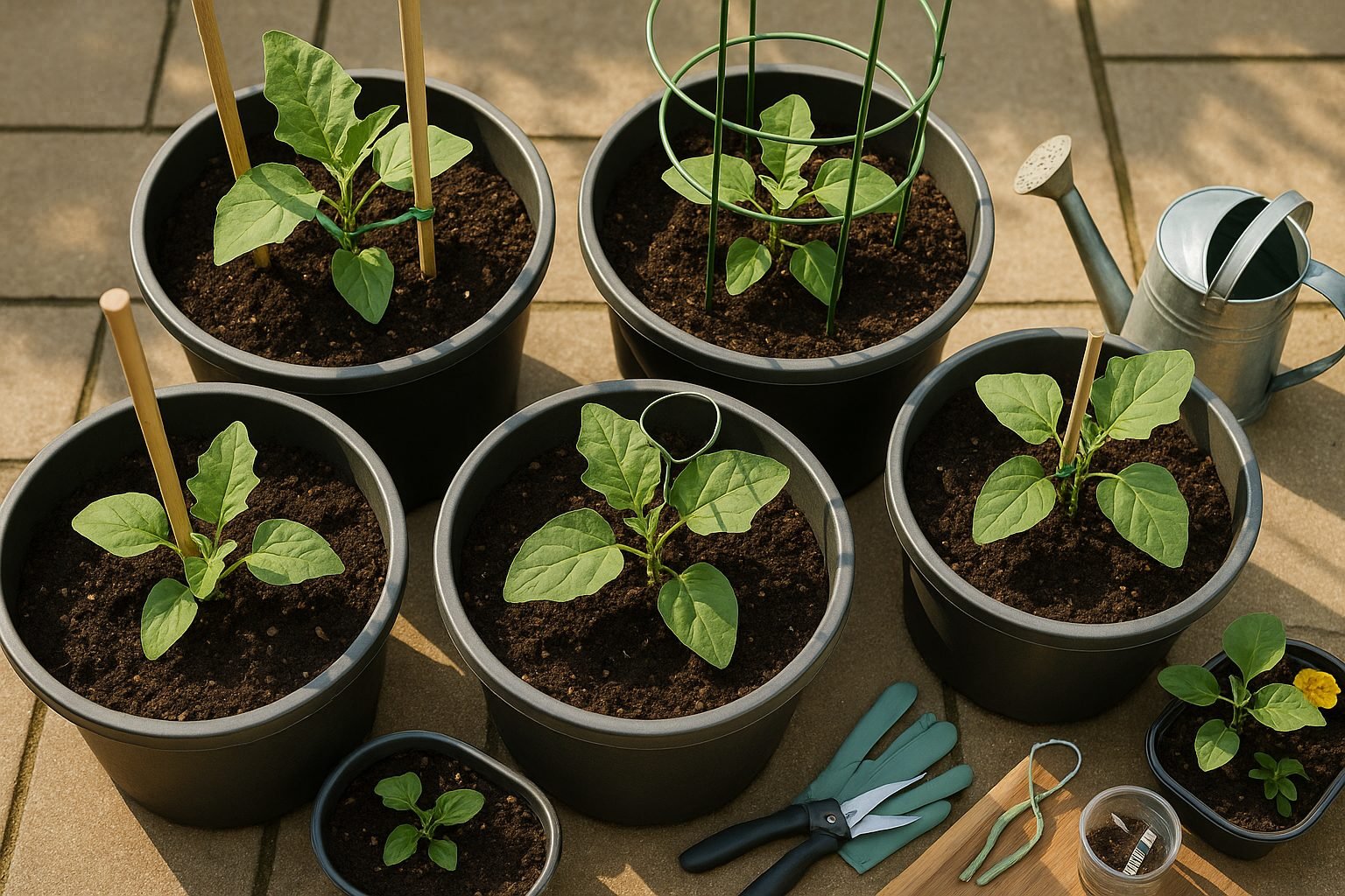 Step-by-Step Guide to Planting Eggplant Vertically