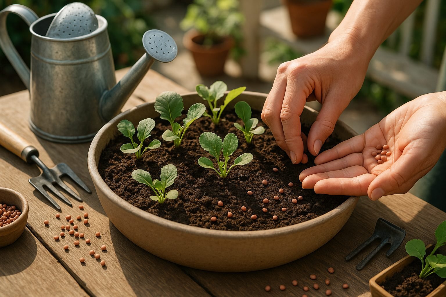 Step-by-Step Guide to Sowing and Growing Radishes in Pots