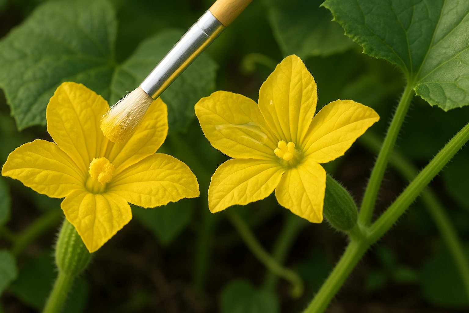 Step-by-Step Hand-Pollination Method