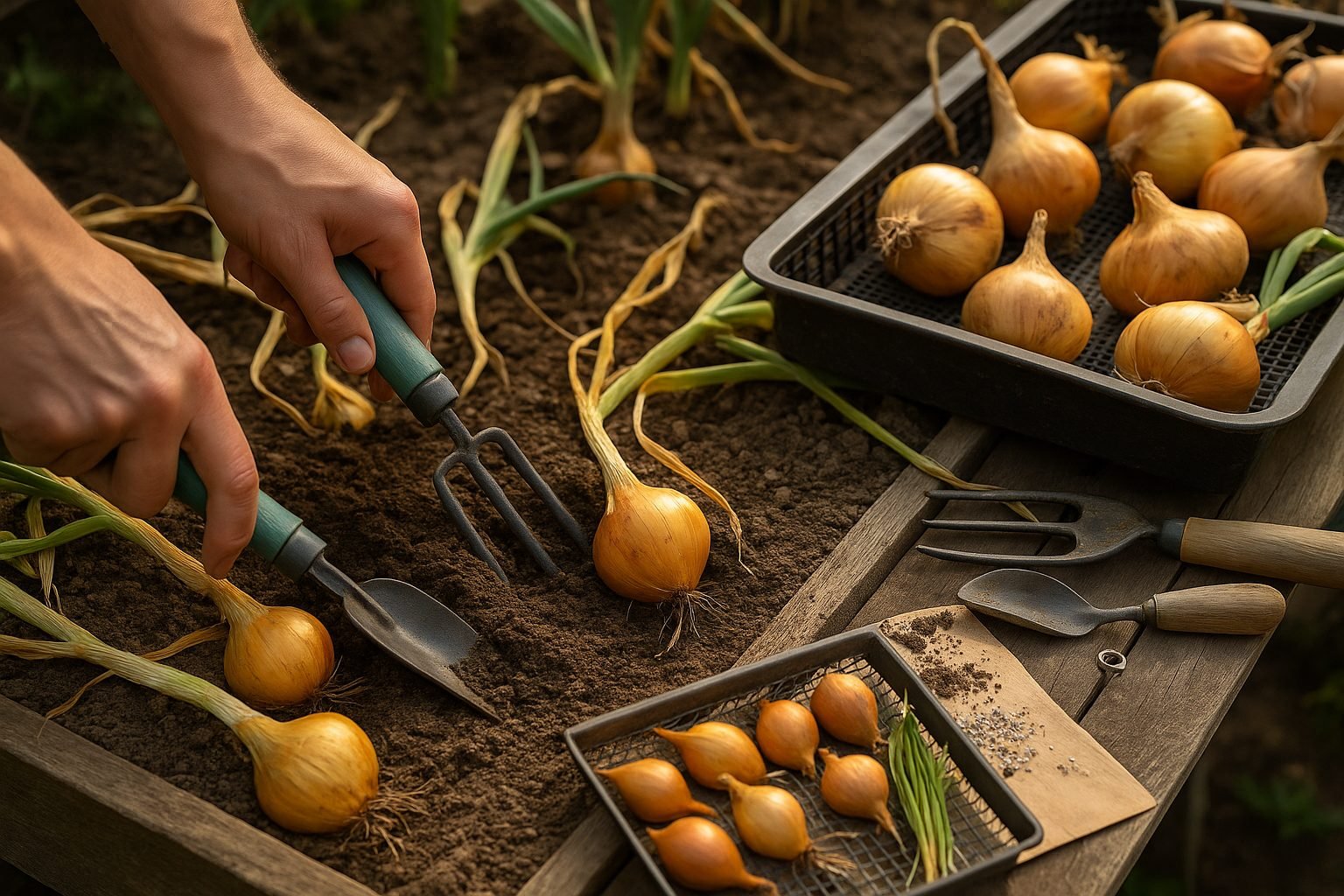 Steps for Harvesting Onions Properly