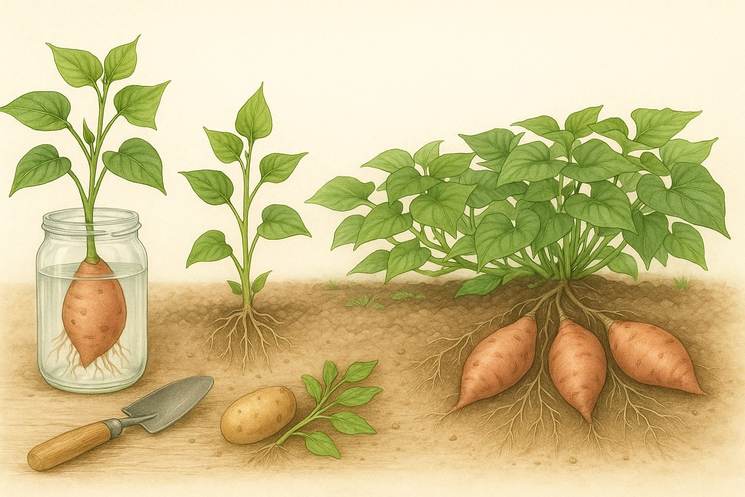 Sweet Potato Life Cycle
