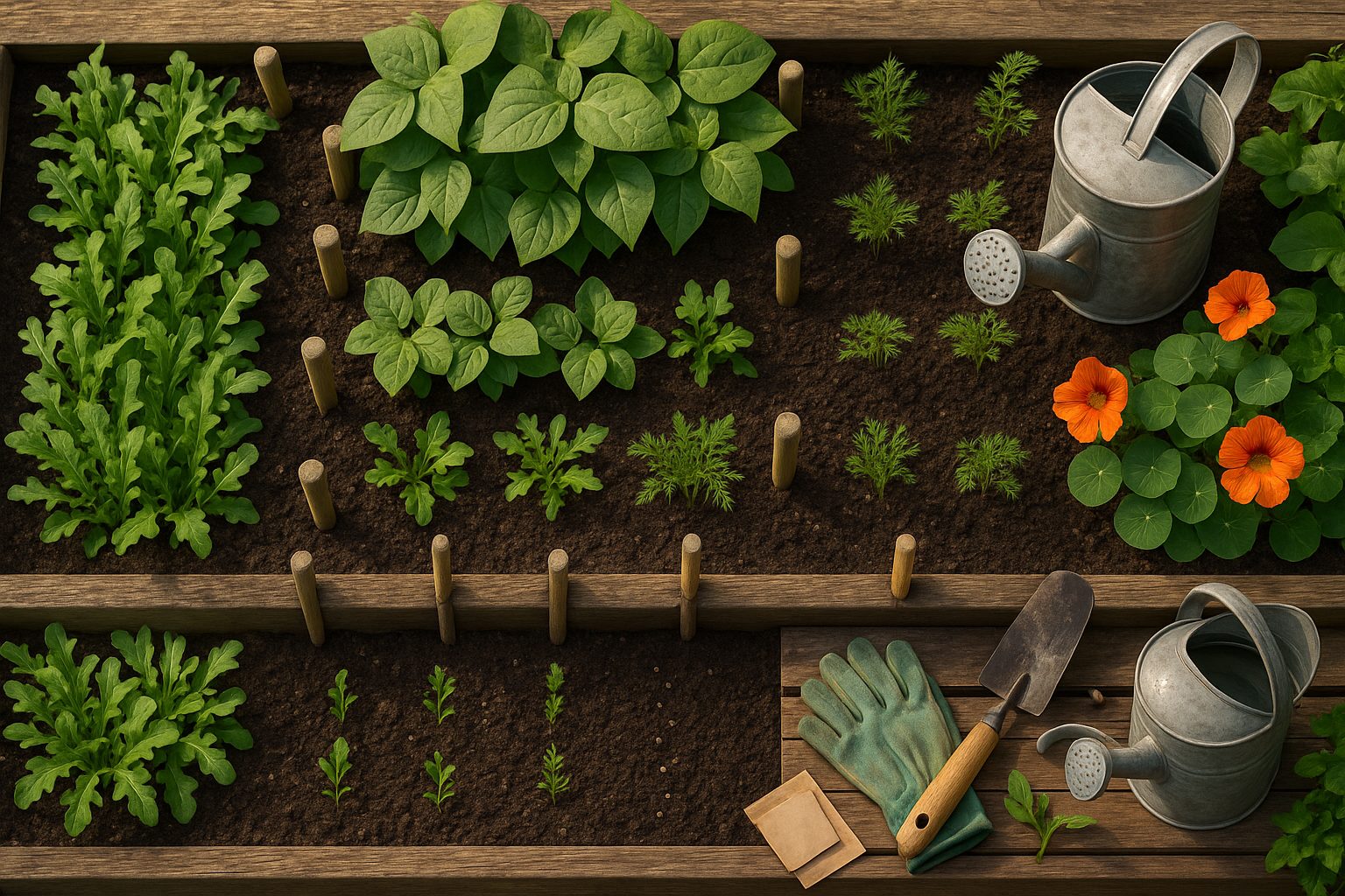 The Basics of Companion Planting with Arugula