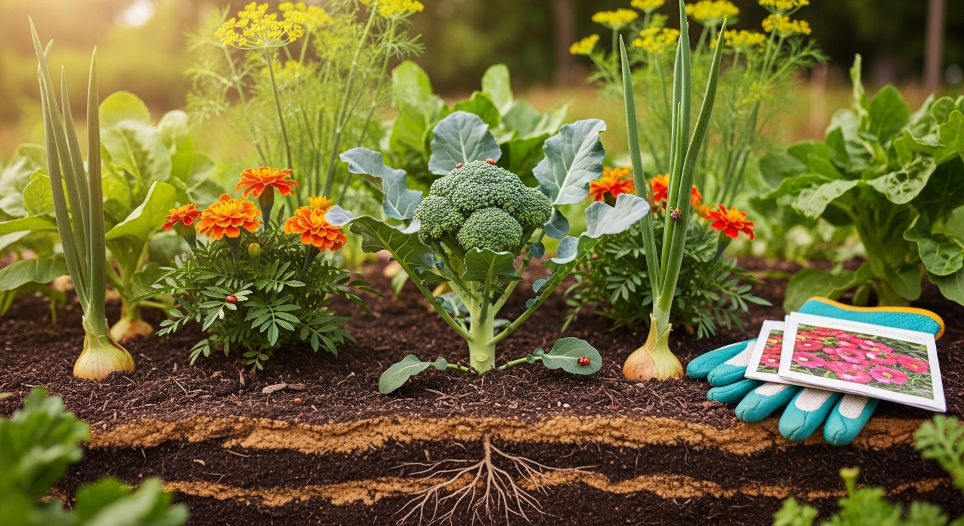 The Benefits of Companion Planting With Broccoli