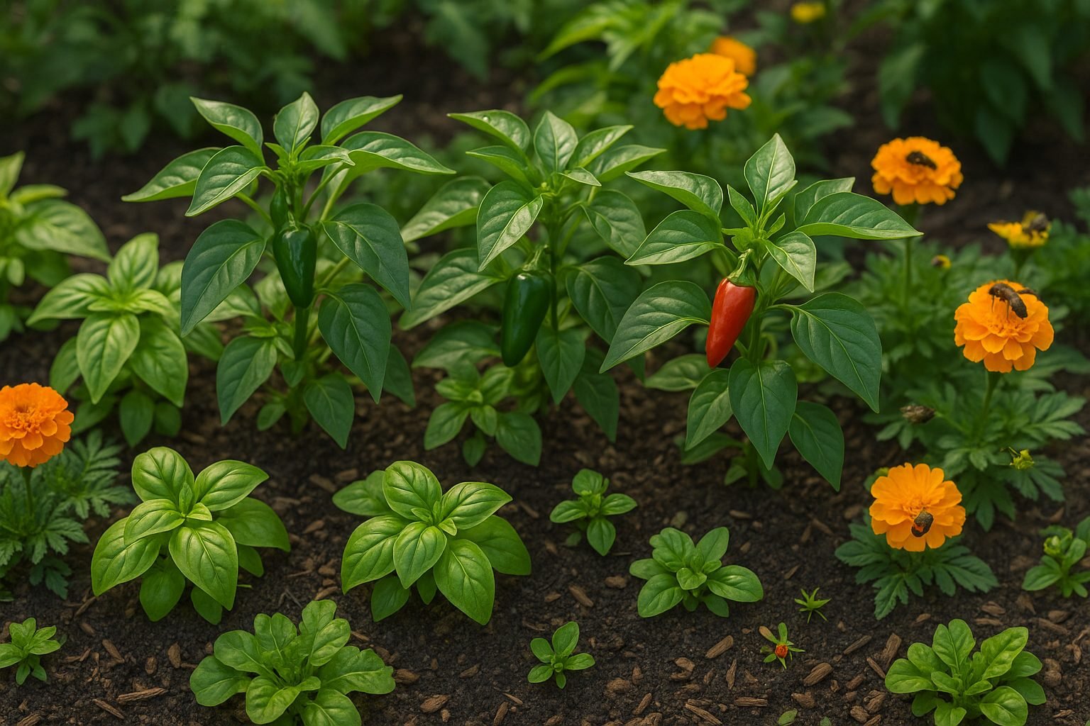 The Benefits of Companion Planting for Peppers