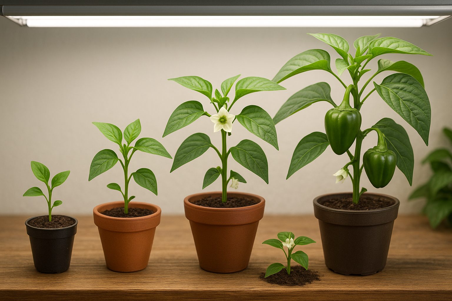 The Stages of Pepper Plant Growth