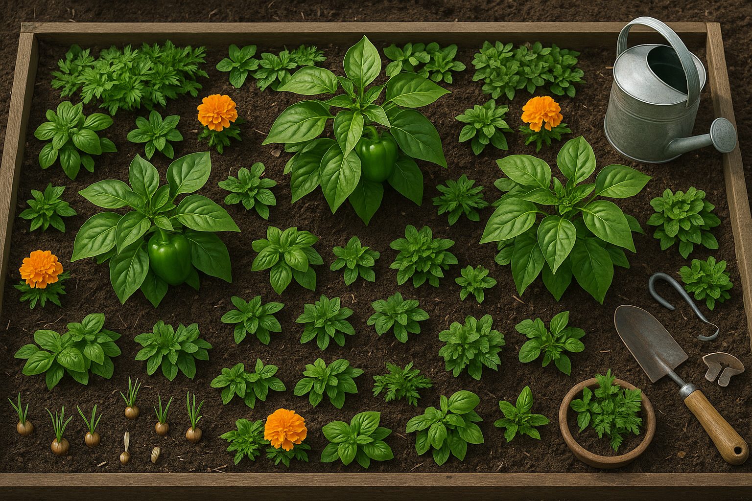 Tips for Planting and Caring for Peppers with Companions