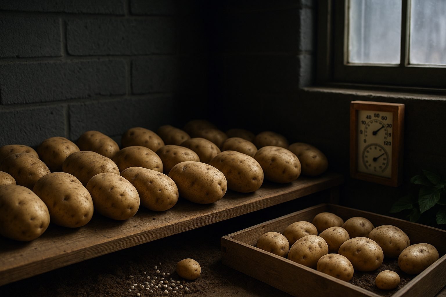 Tips for Storing Freshly Harvested Potatoes