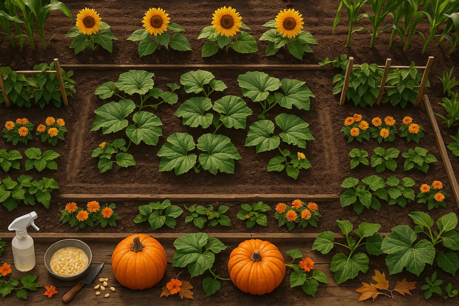 Tips for Successful Pumpkin Companion Planting