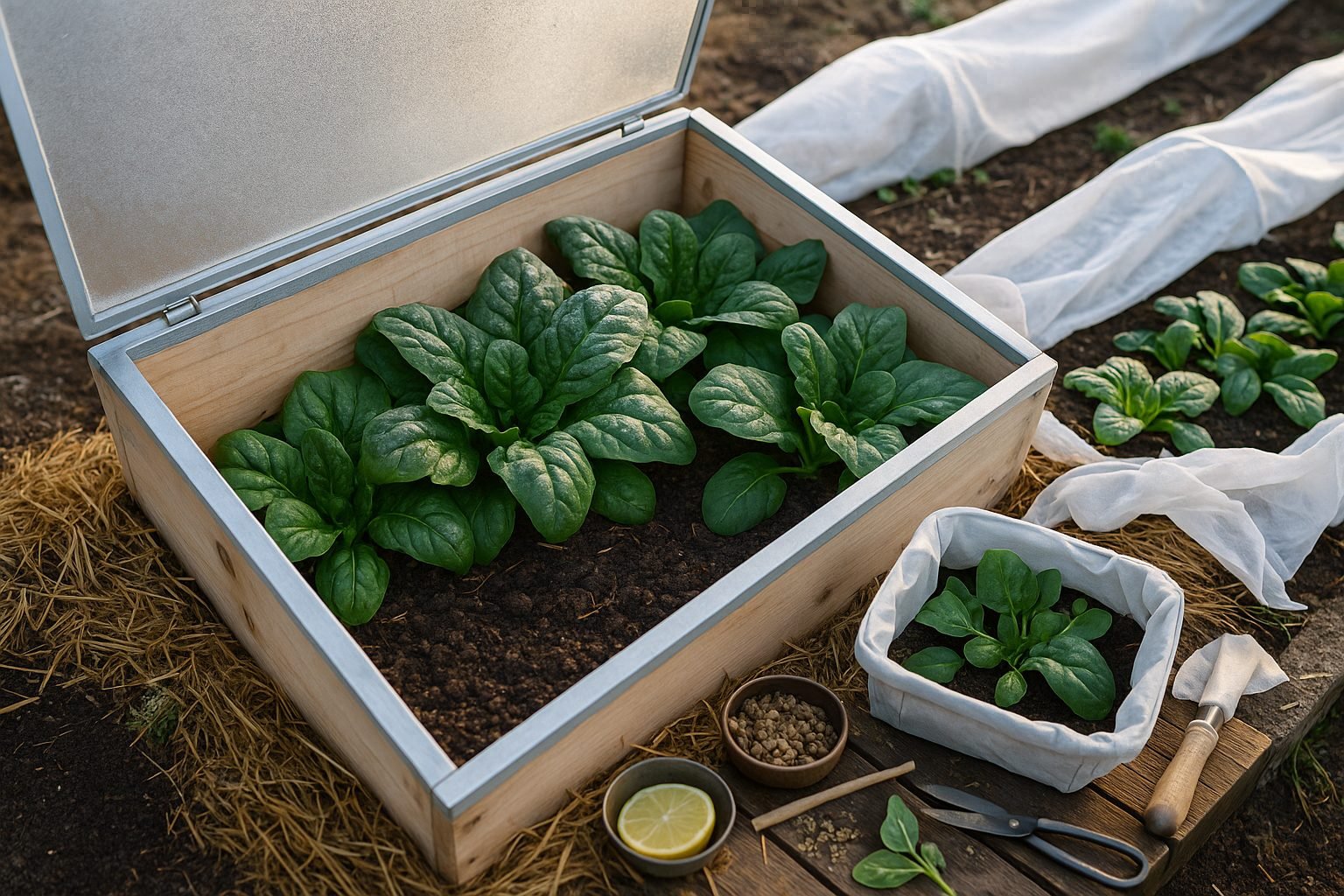Tips to Protect Spinach During Harsh Winter Conditions